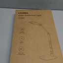 LitONES LED Desk Lamp for Home Office, Professional Eye-Caring Diffused Desk Light, 3 Color 10 Brightness Computer Light, Dimmable Office Lamp with Memory & Timer Func, Metal Swing Arm Table Lamp (White)