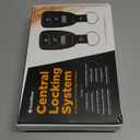 InstallGear Keyless Entry System with Two 3-Button Remotes and 4 Door Actuators - Central Locking System for Car, Auto, Truck - Power Lock Kit