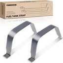 A-Premium 2-PC Fuel Tank Straps Compatible with Chevrolet Express 1500 2500 3500 4500, Express Cargo, Express Pasajeros & GMC Savana 1500 2500 3500