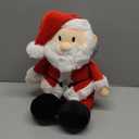 Santa Plush - Stuffed Claus for Kids Toy and Saint Nick Christmas Tree Decor - The Santas Plush Doll Toys - Cozy Holiday Plushie for Toddlers - Small - 12 Inch