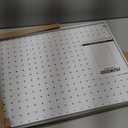 Peg Board, 3 Pack Metal Pegboard Panels White Pegboards Wall Organizer with Frame Large Heavy Duty Peg Board with Hooks for Walls Home, Garage Tool Storage, Office, Craft Room, Kitchen 2416