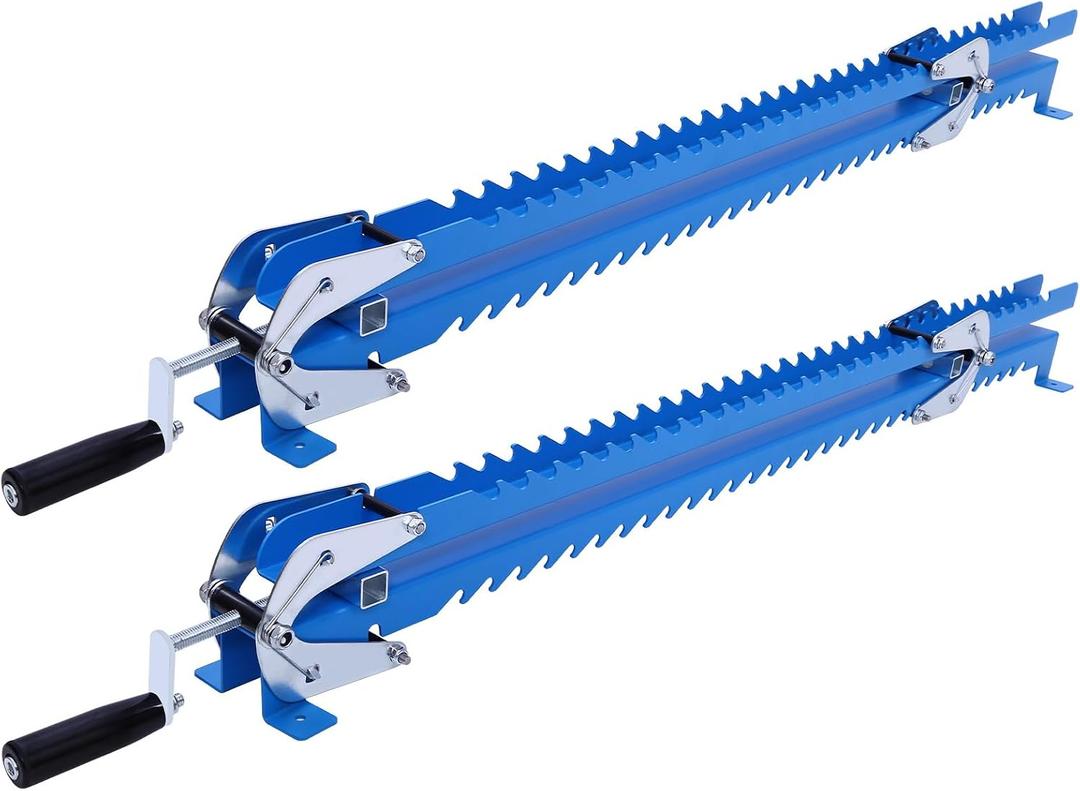 41 inch Panel Clamps 2 Pack,Adjustable Woodworking Panel Clamps for Table & Benchtops,4-way pressure steel clamps for Cutting Boards, Tabletops, and Cabinet Making,for Precision Woodworking Projects