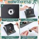 61 Pcs Button Keychain Photo Cutter Photbooth Keychain Station