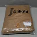 Brown Curtains for Living Room Back Tab Modern Farmhouse Semi Sheer Curtains 96 Inches Long 2 Panels Set Muted Neutral Window Curtain for Dining Room Bedroom 52x96