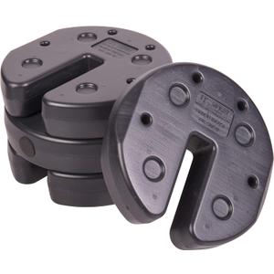 US Weight 30 Pound Canopy Weight Set of 4 with No-Pinch Design - Easy Installation and Removal to Secure Tents, Canopies, and Umbrellas at Outdoor Events