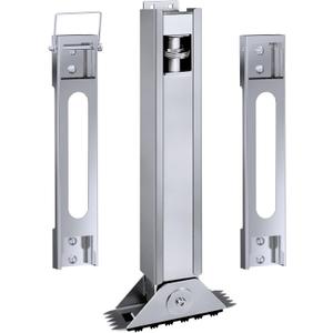 Ladder Leveler for Extension Ladder, Adjustable Extension Ladder Stabilizer Leg Ground Leveler, with Anti-Slip Pattern Steel Pole,Ladder Levelers for Extension Ladders(1 Piece)