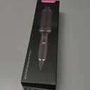 Thermal Brush for Blowout Look, 1.5 Inch Heated Round Brush for Loose Curl,Volumizing Ionic Curling Iron Wand, Hot Round Iron, Dark Grey