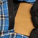 Kuoser Warm Dog Coat, Waterproof Dog Jacket for Extra Large Dogs, Adjustable Durable XXXL Doggie Winter Coat Reversible Puppy Cold Weather Apparel for Large Breed, Blue 3XL