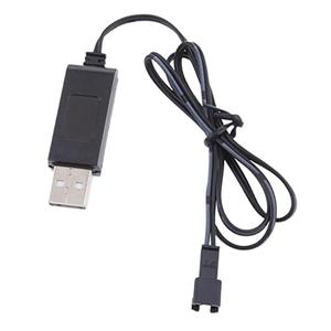 Generic USB Charging Cable 3.7V Lithium Charger Sm Plug for Robot, as described, Black