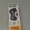 DR. BRACE ELITE Knee Brace with Side Stabilizers & Patella Gel Pads for Maximum Knee Pain Support and fast recovery for men and women-Please Check How To Size Video (XX-Large, Mercury)