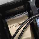 HEAPETS Dog Grooming Clippers, Low Noise, Electric Quiet, Adjustable Clipper Comb, Rechargeable Cordless Dog Hair Clippers for Dogs Cats Pets, Gold