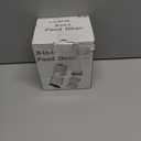 KEOUKE Multifunctional Vegetable Chopper White - 3 Interchangeable Blades Potato French Fry Cutter with Container & Storage Box Food Chopper Dicer for Cucumber, Tomato, Carrot, Onion (Cube)