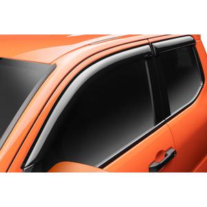 Auto Ventshade [AVS] Outside Mount Rain Guards for 2024-2026 Toyota Tacoma, Double/EXT CAB ONLY | Window Vent Visors, 4 pcs. - Smoke | 94270