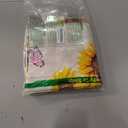 Emvency 4 Pack Valances Window Treatments, Farmhouse Sunflower Spring Summer Butterfly Blackout Adjustable for Living Room Bathroom Bedroom Kitchen Over Sink, 18x52 Inch Rod Pocket Valances