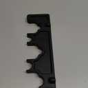 Magnetic Rifle Rack, Durable Rubber Rack for Storage, Magnetic Holder Cabinet, Shotgun Rifle Barrel Rest Safe Organizer Indoor Racks