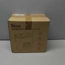 Hanging Trash Can with Lid, Black Bathroom Accessories Set Incluced 3.9 Gallon Small Kitchen Compost Bin, Soap Dispenser with Sponge Holder, Sponges and Trash Bags for Cupboard/Kitchen Bedroom