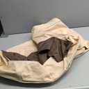 Vailge Heavy Duty Patio Sofa Cover, 100% Waterproof 3-Seater Outdoor Sofa Cover,Lawn Patio Furniture Covers with Air Vent and Handle,85" Wx 37" Dx 35" H,Beige&Brown