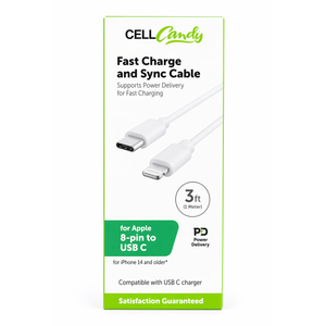 Cell Candy for Apple 8-pin to USB C