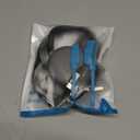 4 in 2 Retractable Charging Cable 4A,2Pack 4Ft Multi Chargers for All Devices,USBC Charging Cable with A/C to Type C/L/Micro USB Ports Universal Multiple USB Cable for iPhone Series/Samsung/Tablets/PS (Grey)