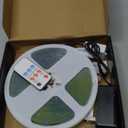 COB LED Strip Lights 100ft,6000K DC 24V Dimmable White Flexible LED Rope Lights for Bedroom,with Remote and app Control LED Lights Strip for Living Room, Shelf, Cabinet