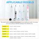 Electric Toothbrush Battery Replacement Compatible with Philips Sonicare Parts HX6300 HX6500 HX6610 HX6700 HX6900 HX9300 Series with Solder Wire, Disassemble Tools Set 800mAh