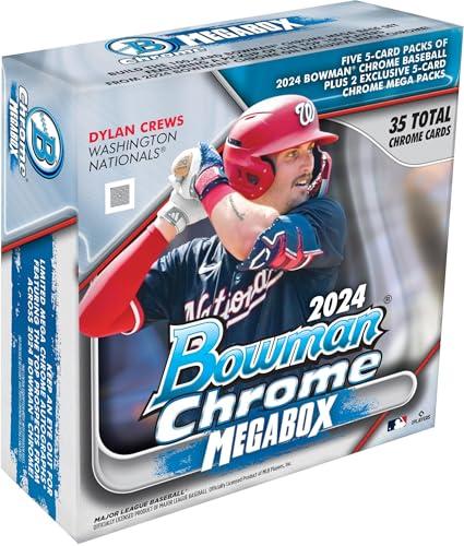 2024 Topps Bowman Chrome Baseball Factory Sealed Mega Box - Baseball Complete Sets