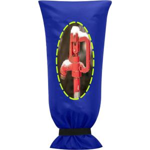 Outdoor Faucet Covers for Winter, 18" W x 43" H Outside Yard Hydrant Protector Socks Winter, Insulated Hose Bib Protector Cover, Spigot Pipe Cover Freeze Protection (EXP 05/05/30)