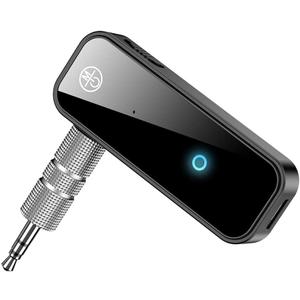 Bluetooth 5.0 Adapter 3.5mm Jack Aux Dongle, 2-in-1 Wireless Transmitter Receiver for Car, TV Audio, Headphones, Speakers, Projector.