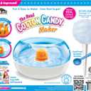Cra-Z-Art Cotton Candy Maker, DIY Homemade Real Cotton Candy Machine for Kids, Comes with Paper Cones, and Measuring Spoons
