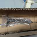 Double Track Curtain Rod, Wall Mount, Champagne, 4.3ft