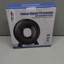 TV Antenna Indoor for Local Channels, 2025 Long Range Antenna for Smart TV 360 Reception,Digital TV Antenna for All Smart/Old TVs, Supports 4K 1080P HD VHF UHF