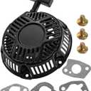 Recoil Starter Assembly Fit for Black Max Ryobi Echo Hart 196cc 212cc Pressure Washer Replace BM803300H, with 4 Gaskets and 3 Bolts