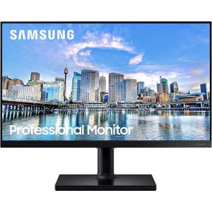 SAMSUNG FT45 Series 27-Inch FHD 1080p Computer Monitor, 75Hz, IPS Panel, HDMI, USB Hub, Height Adjustable Stand, 3 Yr WRNTY (LF27T450FQNXGO),Black