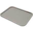 Carlisle FoodService Products CT121623 Caf Standard Cafeteria / Fast Food Tray, 12" x 16", Gray