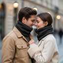 Winter Neck Gaiters for Men Neck Warmer Winter Scarves Fleece Ski Accessories Nose Ear Face Mask Cold Weather Outdoor