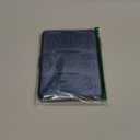 LIDER Duplex Receptacle Metal Wall Plate, Impact and Corrosion Resistant, Metal Outlet Cover, 201 Stainless Steel, Modern Decoration Upgrading, Mid-Size 1-Gang 4.88" x 3.11", Brushed Blue