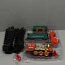 OleFun Christmas Train Set, Electric Train Toys with Water Steam, Sounds & Lights, Model Train Set for Under The Xmas Tree, Railway Kit Gifts for 3, 4, 5, 6, 7, 8+ Year Old Boy & Girl