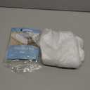 Whitmor Zippered Underbed Bag, One Color, One Size (5003-1144) (18 L x 30 W x 6 H inches, White)