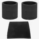 Replacement 90585 Filter Foam, 3 Pack 90585 Foam Sleeve VF2001 Foam Replacements Filters for Wet Dry Vacuum Cleaner, Fit for Shop-Vac, Fit for Vacmaster & Genie Shop Vacuum Cleaner
