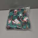 ANGELGGH Family Matching Christmas Onesie Pajamas, Vacation Cute Printed One Piece Pajamas, Xmas Hooded Holiday Sleepwear (Medium, Green Plaid Santa)