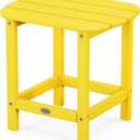 POLYWOOD SBT18LE South Beach 18" Outdoor Side Table, Lemon