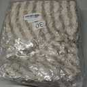 MIXJOY Dog Bed Medium Size Dogs, Washable Medium Dogs Bed with Removable Cover, Cozy Donut Dog Ded Fluffy Plush Faux Fur Pet Bed with Anti-Slip Bottom, 30"x30"x8", Beige