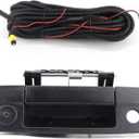 Rear View Backup Tailgate Handle Car Camera Compatible with Dodge Ram 1500 2500 3500 2009 2010 2011 2012 2013 2014 2015 2016 2017