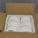 LE TAUCI Ramekins 4 OZ Oven Safe, Creme Brulee Ramekins, Pudding Custard Cups Souffle Ramiken, Dipping Sauce Dishes, Ceramic Ramekin Bowls Set of 6, White