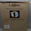 Lasko Pedestal Fan, Oscillating Fan for Bedroom with Adjustable Height and 3 Cooling Speeds, Portable, 18", Black, 1827