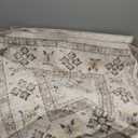 Washable Area Rugs for Living Room -9x12 Neutral Vintage Distressed Floral Farmhouse Boho Large Soft Floor Rug Indoor Non Slip Carpet for Living Room Bedroom Dining Room Office -Beige Brown