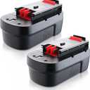 2P 4.8Ah 18V Ni-Mh HPB18 Replacement for Black and Decker 18V Battery Compatible with Black and Decker Battery 18V Firestorm Cordless Power Tools 244760-00 A1718 FS18FL FSB18
