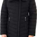Nine West Women's Nine West 29-inch Short Puffer Women’s Coat (Black, S)