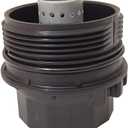 Oil Filter Housing Cap Assembly Compatible with Toyota-2009-2016 Corolla,2009-2014 Matrix, 2010-2016 Prius, 2012-2016 Prius V and More, Replace 15620-37010, 1562037010