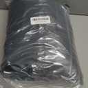 Waterproof Shelf Cover,600D Heavy Duty Dustproof Storage Wire Rack Covers,Outdoor Shelving Covers for Wire Shelves with Zipper 30''x14''x62'',Clear Front. (Grey)